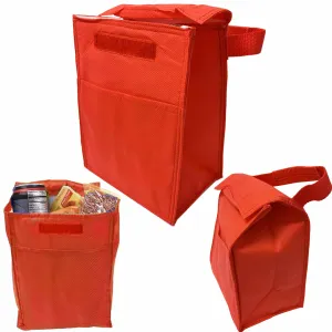 2Pc Insulated Lunch Bag Cooler Reusable Work Picnic Beach School Office Foldable