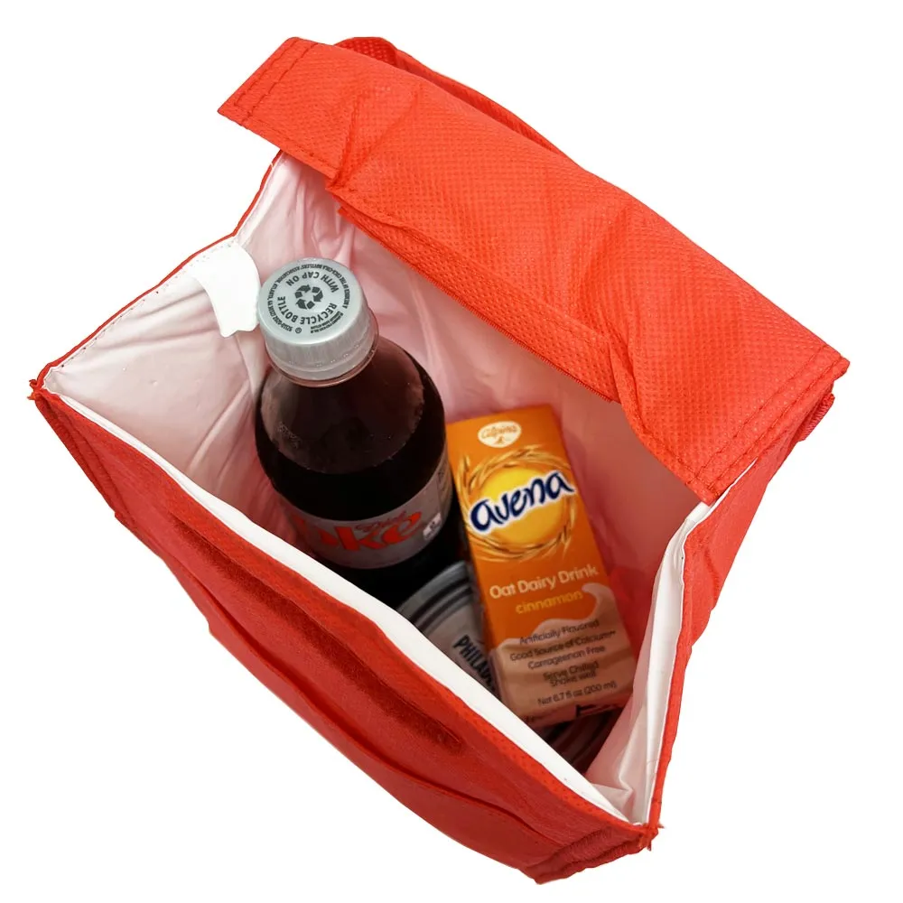 4 Pc Insulated Lunch Bag Cooler Reusable Lunchbox Work Picnic School Kids Adult