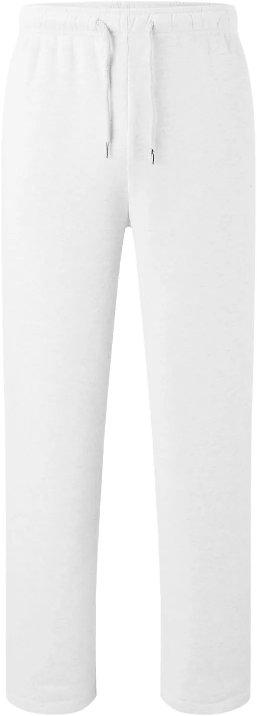 Baggy Sweatpants for Women Elastic High Waist Drawstring Straight Wide Leg Lounge Pants Open Bottom Athletic Joggers Trousers