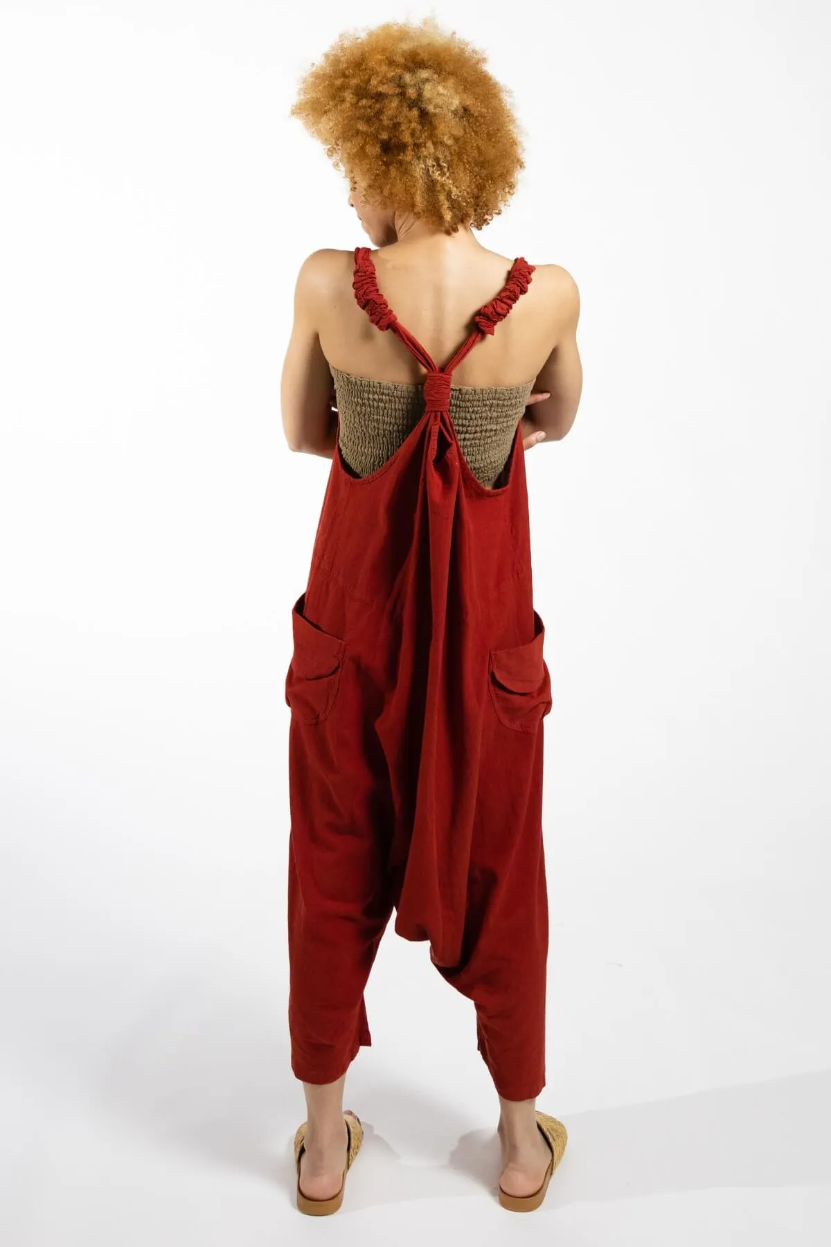 Bahini Overalls - Red