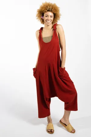 Bahini Overalls - Red