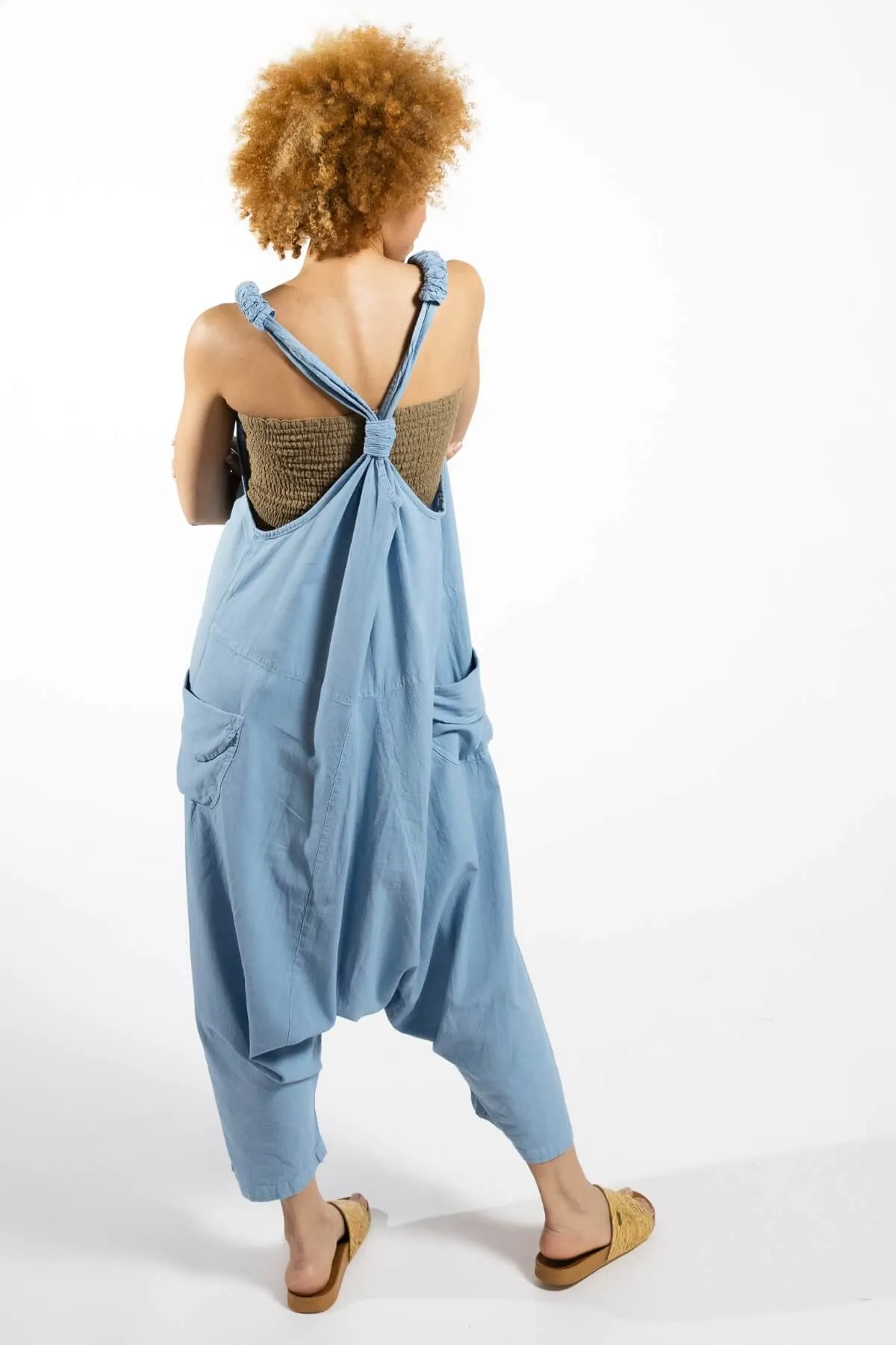 Bahini Overalls - Sky Blue