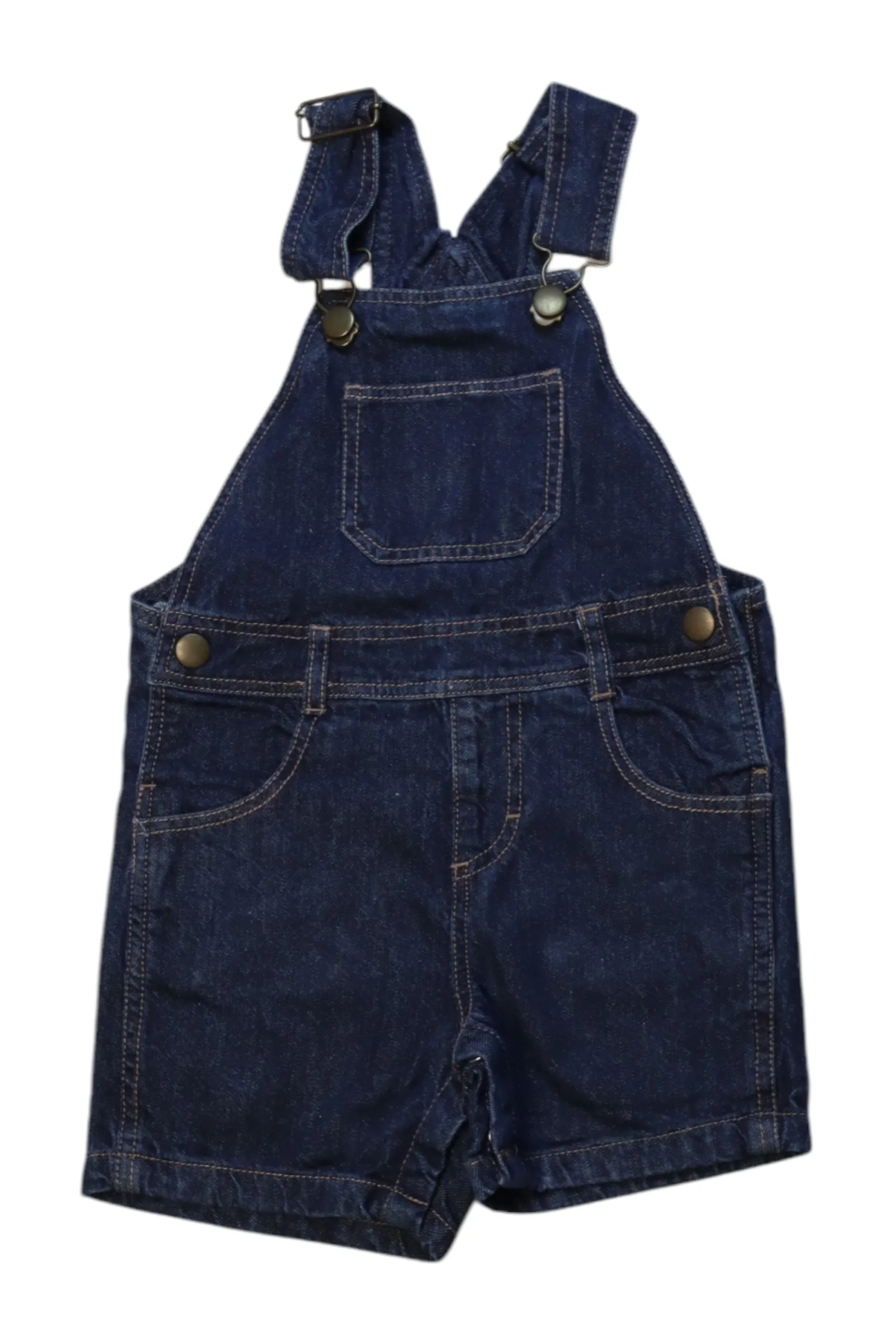 Bout'Chou Denim Overall Shorts 18M
