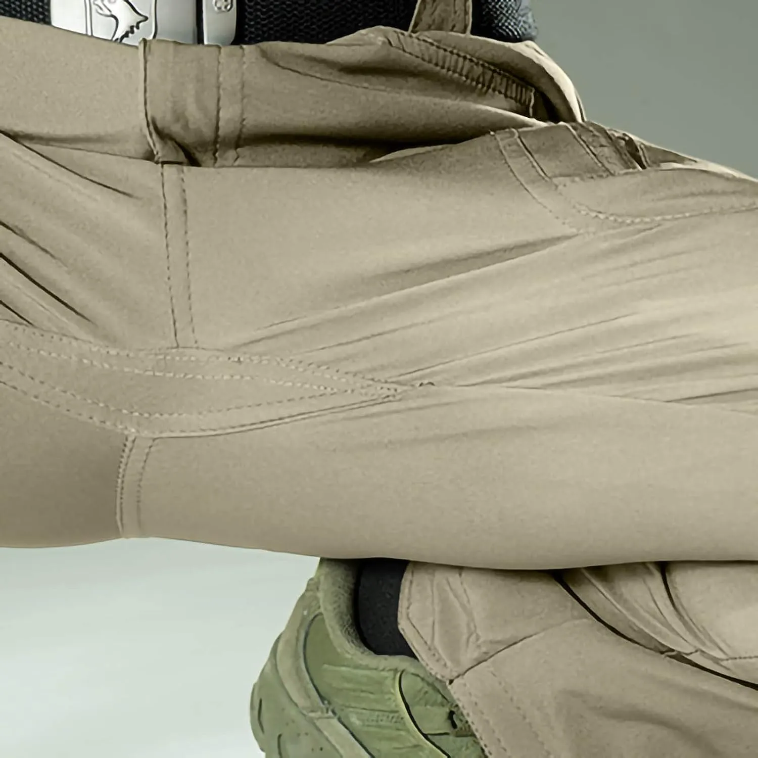 Chino Pants for Men Winter Warm Hiking Training Cargo Pants Fleece Thicken Sweatpant Slim Fit Running Tapered Pants