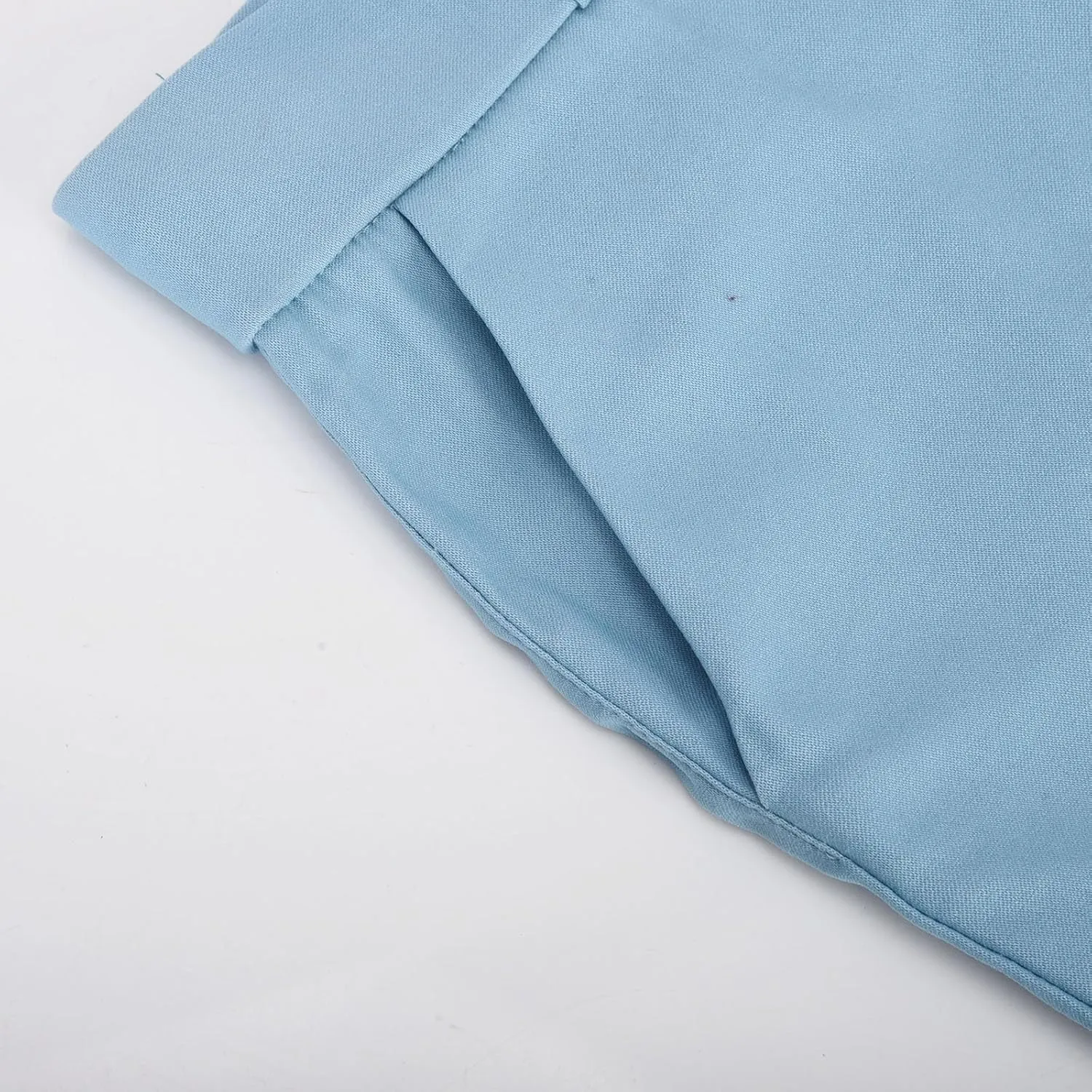 Chino Shorts for Women Comfy Casual Slim Fit Pull On Knee Length Shorts Solid Lounge Bermuda Shorts with Pockets