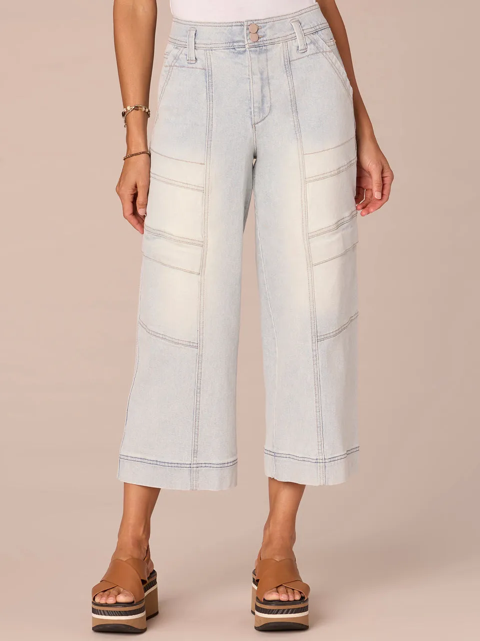 Democracy AbSolution Cropped Utility Jean