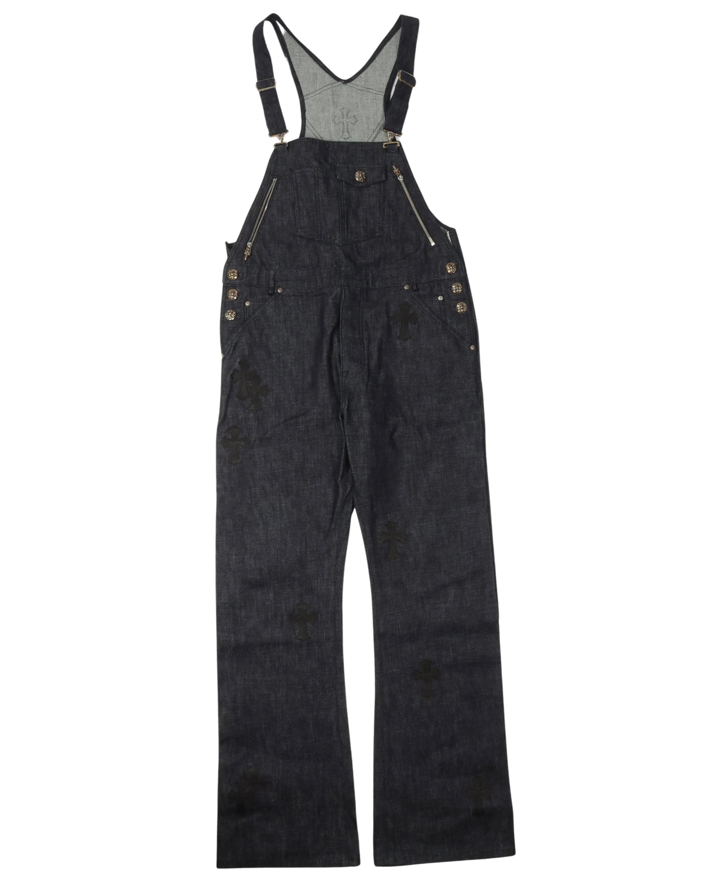 Denim Hardware Overalls