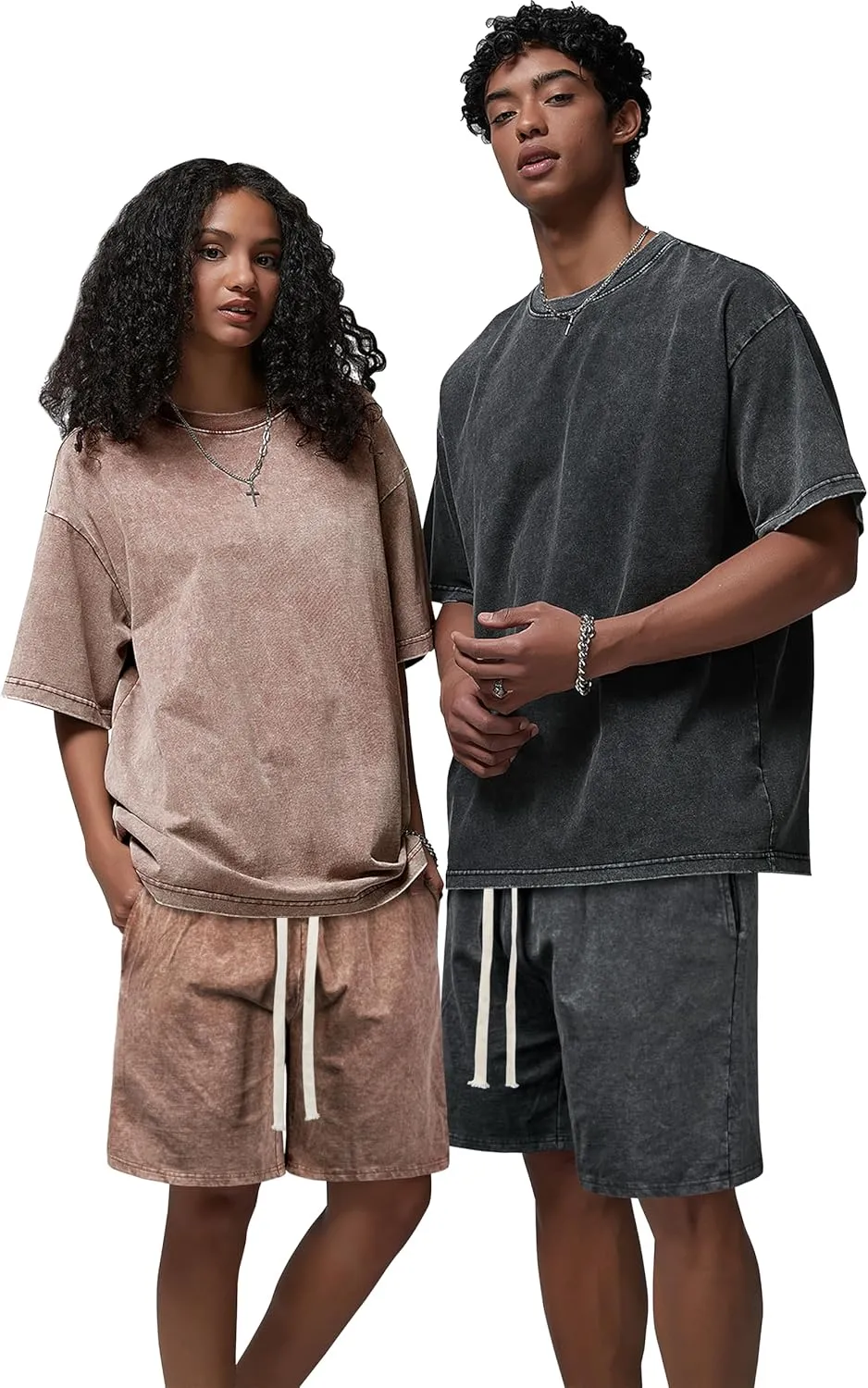 Derminpro Men's Cotton Short Sets 2 Piece Outfits Casual Summer Short Sleeve/Sleeveless Tracksuits