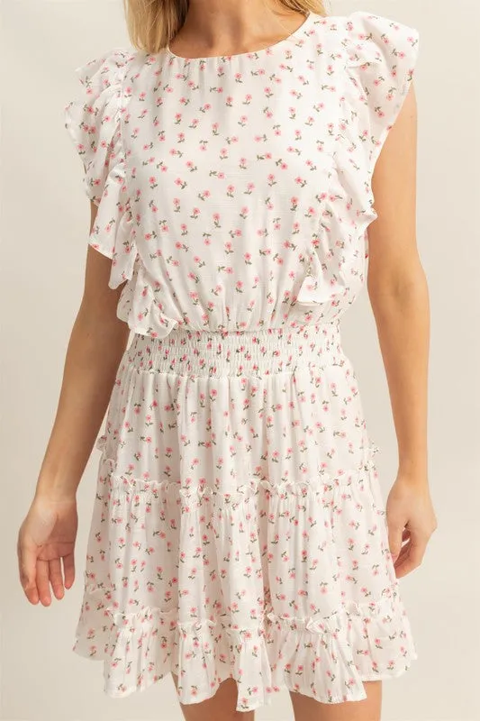 Ditsy Floral Mini Dress