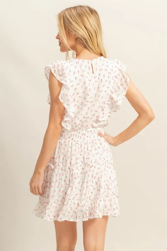 Ditsy Floral Mini Dress