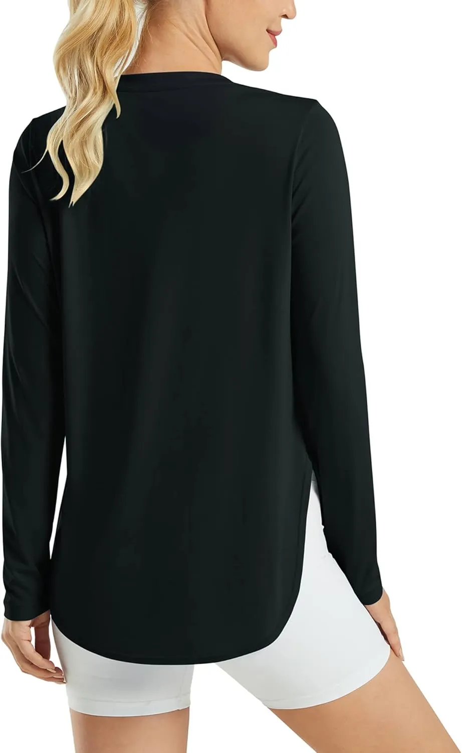 G4Free Women's UPF 50  UV Shirts Long Sleeve Workout Sun Shirt Outdoor Gym Hiking Tops Quick Dry Lightweight