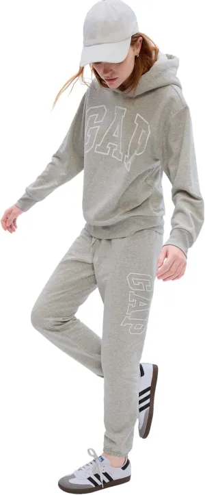 GAP Women's Oversized Logo Fleece Jogger Sweatpants