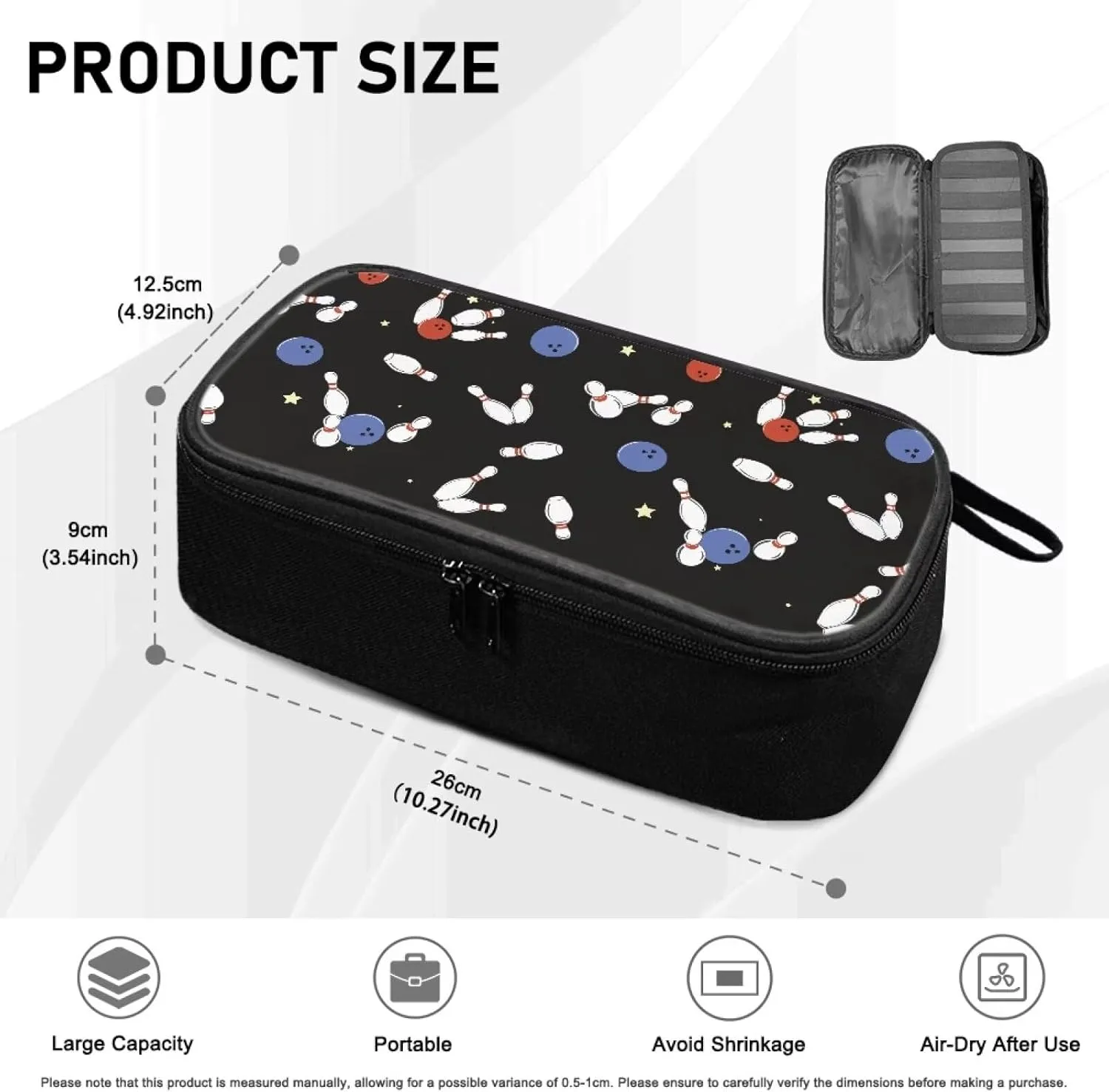 Golf Ball Bag Pouch, Golf Essentials Accessory Bag, Golf Valuables Pouch Golf Gifts for Men Golf Accessories Case Bag