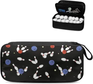 Golf Ball Bag Pouch, Golf Essentials Accessory Bag, Golf Valuables Pouch Golf Gifts for Men Golf Accessories Case Bag