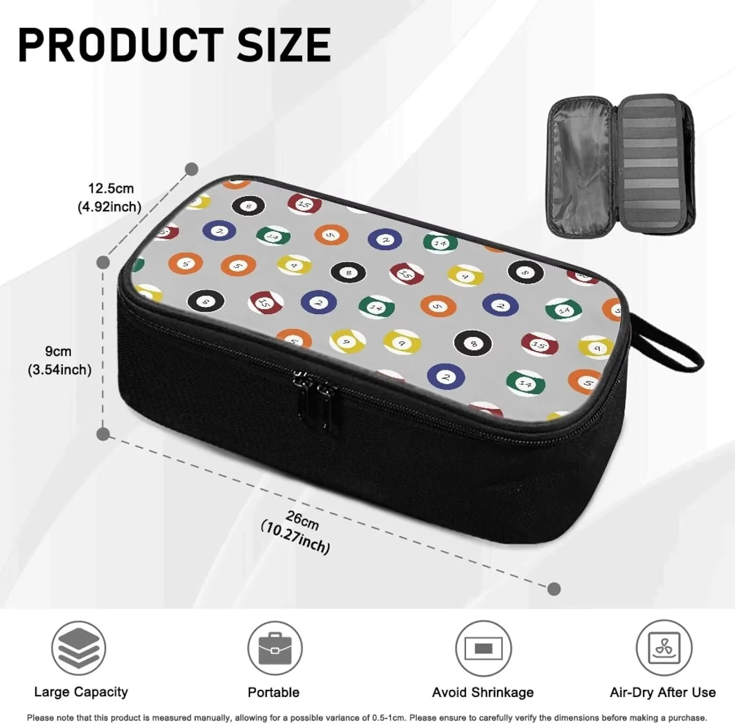 Golf Ball Bag Pouch, Golf Essentials Accessory Bag, Golf Valuables Pouch Golf Gifts for Men Golf Accessories Case Bag
