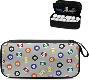 Golf Ball Bag Pouch, Golf Essentials Accessory Bag, Golf Valuables Pouch Golf Gifts for Men Golf Accessories Case Bag