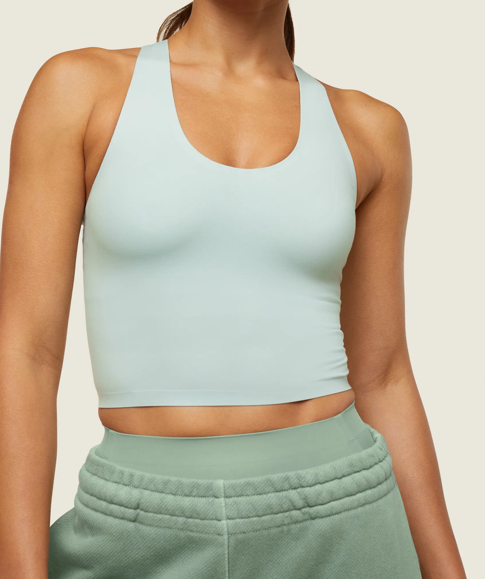 Gymshark everywear Second Skin Tank - Cool Turquoise
