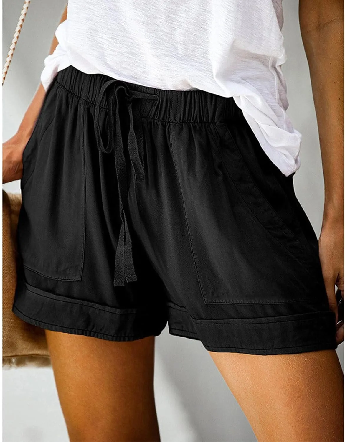 LCMTWX Women's Shorts Casual Pants High-Waist Sports Loose Shorts Casual Fashion Pants Women's Shorts Jean Shorts Womens