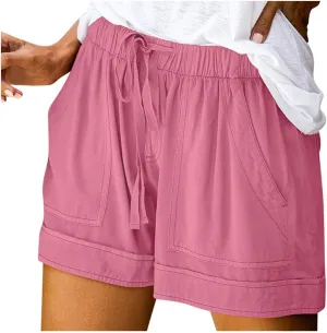LCMTWX Women's Shorts Casual Pants High-Waist Sports Loose Shorts Casual Fashion Pants Women's Shorts Jean Shorts Womens
