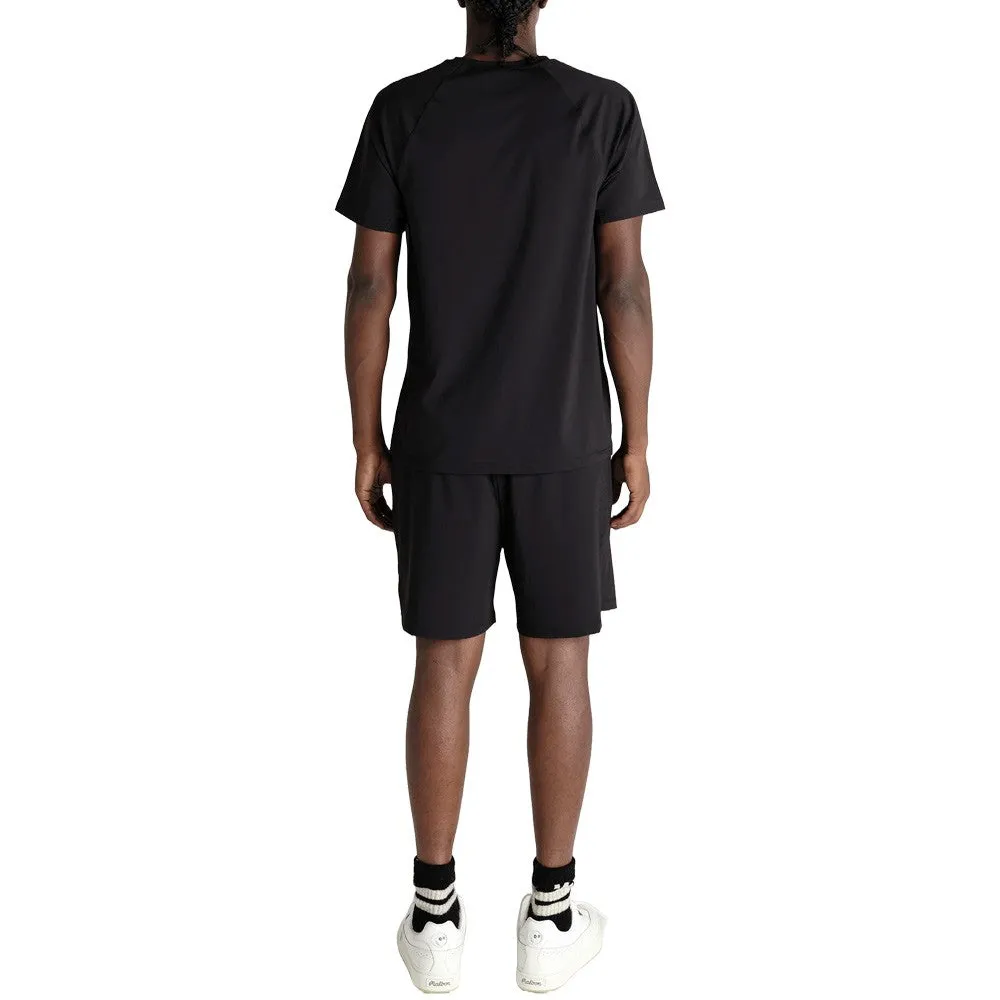 Malbon Performance Poly Breathable Tee Golf T-Shirt Black - SP24