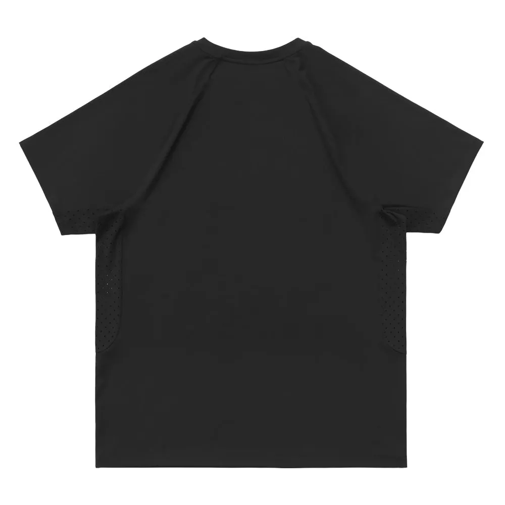 Malbon Performance Poly Breathable Tee Golf T-Shirt Black - SP24