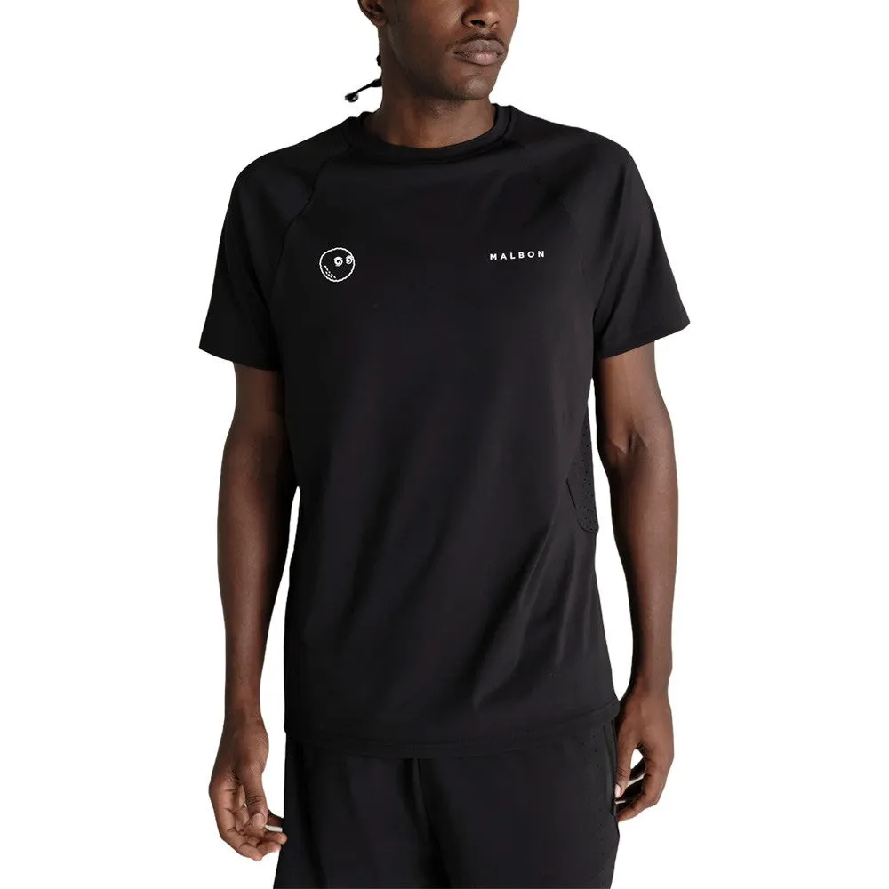 Malbon Performance Poly Breathable Tee Golf T-Shirt Black - SP24
