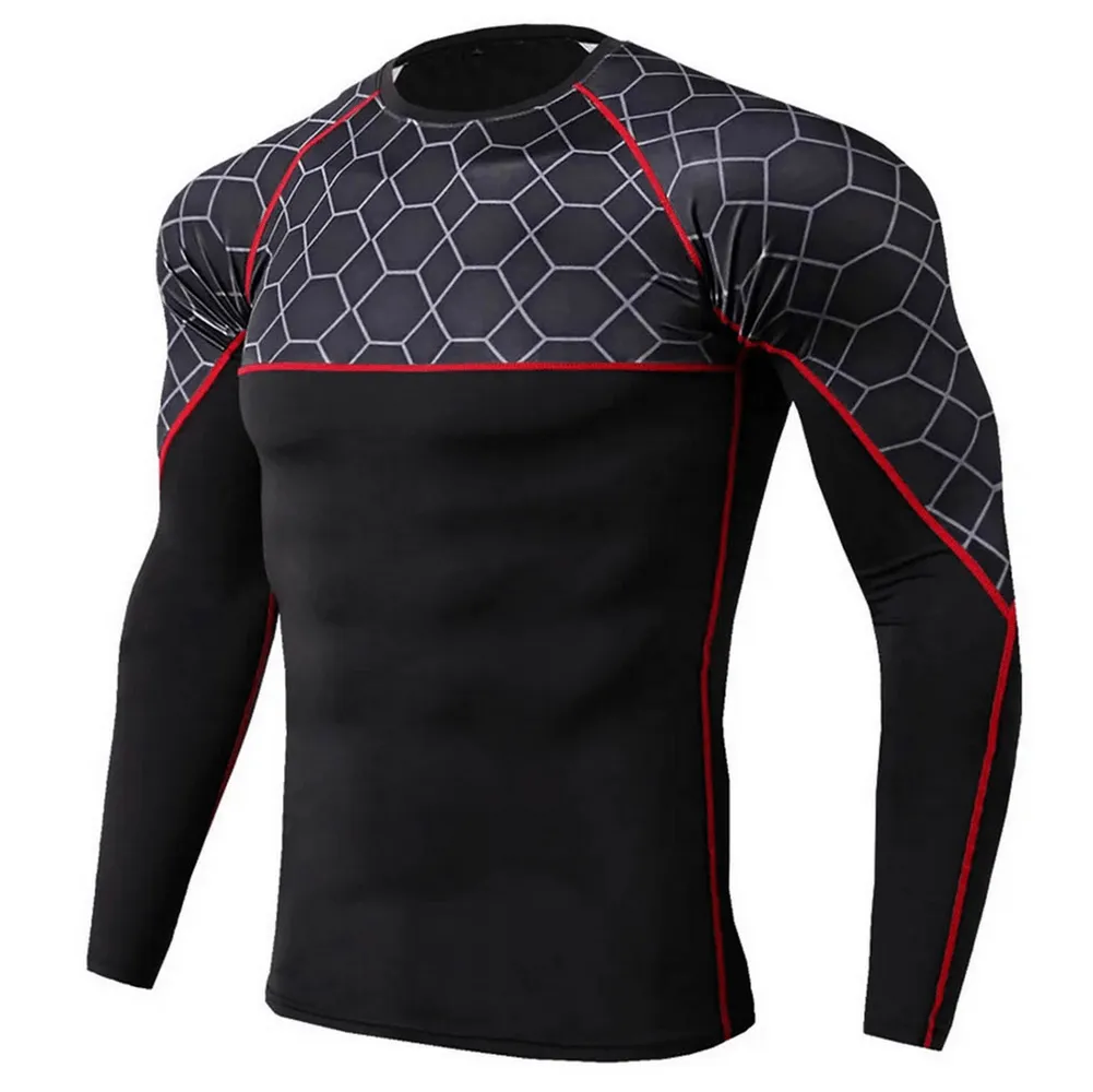 Men's Athletic Long Sleeve Sports Top - SF2223