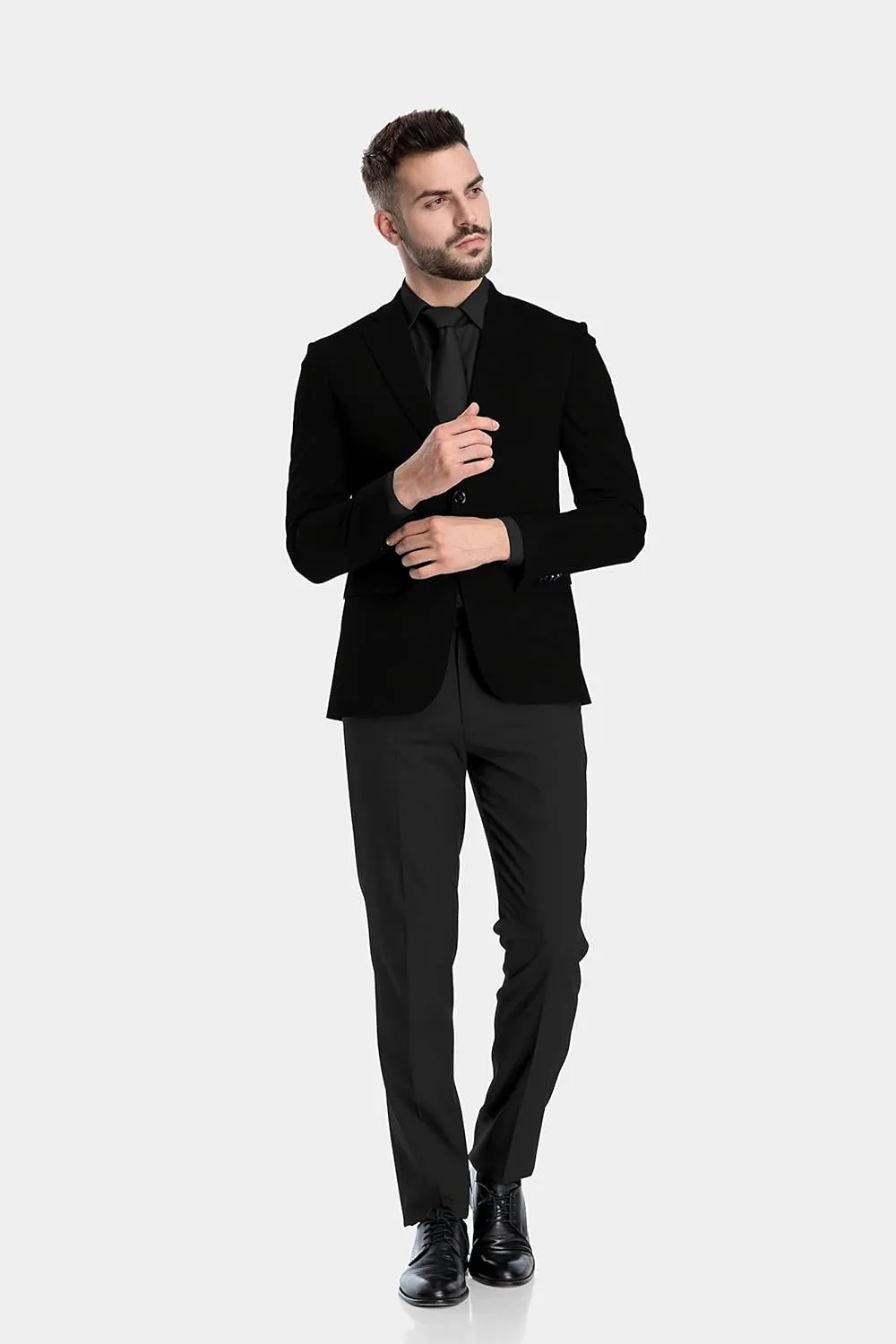 Men's Blazer 2 Button Long Sleeve Regular Fit Suit Sport Coat Jacket Business Casual Lightweight Sport Coat