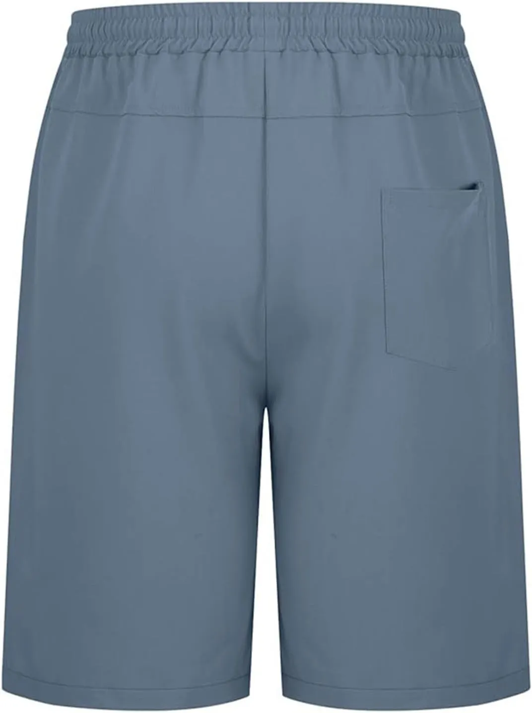 Mens Casual Shorts - Cotton Drawstring Summer Quick Dry Beach Stretch Twill Chino Golf Shorts