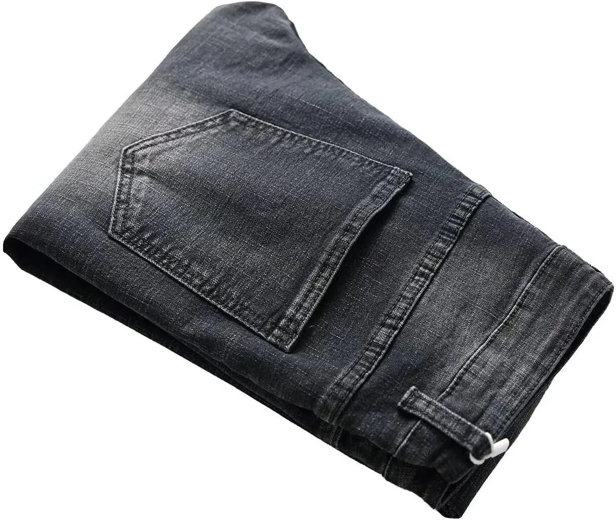 Men's Ripped Skinny Slim Fit Stretch Distressed Destroyed Jeans Denim Pants