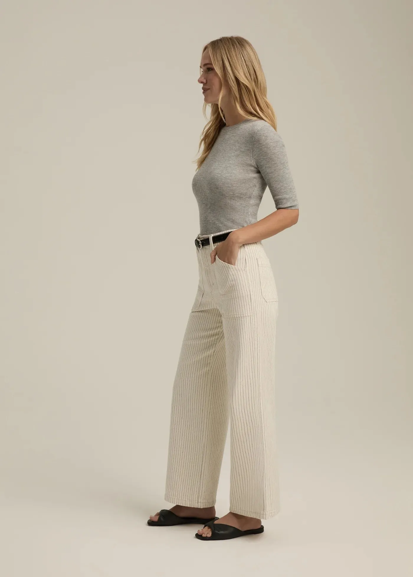 Mischa High Rise Utility Jean