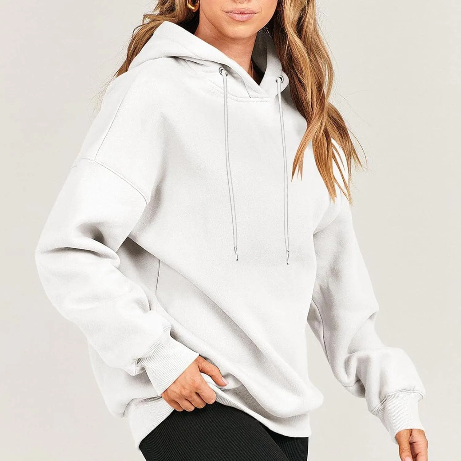 Oversized Hoodie For Women Fall 2023 Trendy y2k Hoodies Long Sleeve Hooded Drawstring Pullover Sweatshirts