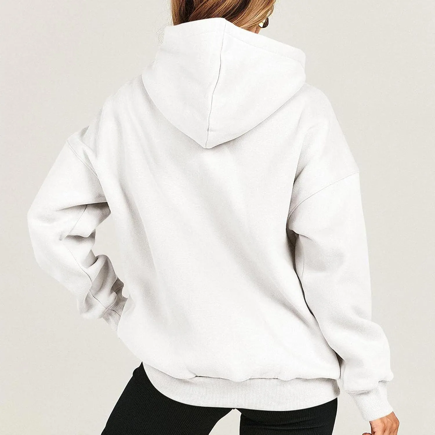 Oversized Hoodie For Women Fall 2023 Trendy y2k Hoodies Long Sleeve Hooded Drawstring Pullover Sweatshirts