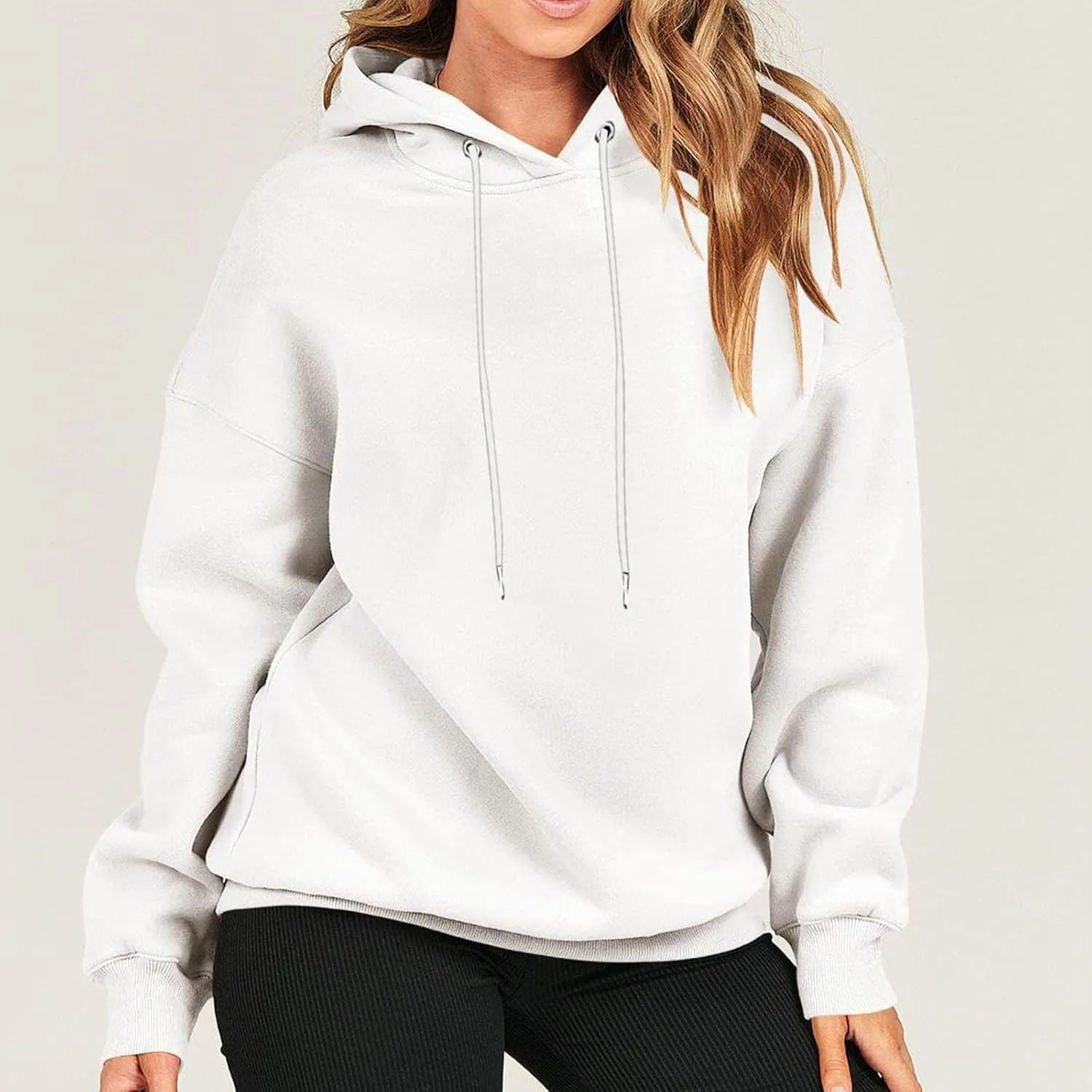 Oversized Hoodie For Women Fall 2023 Trendy y2k Hoodies Long Sleeve Hooded Drawstring Pullover Sweatshirts