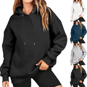 Oversized Hoodie For Women Fall 2023 Trendy y2k Hoodies Long Sleeve Hooded Drawstring Pullover Sweatshirts