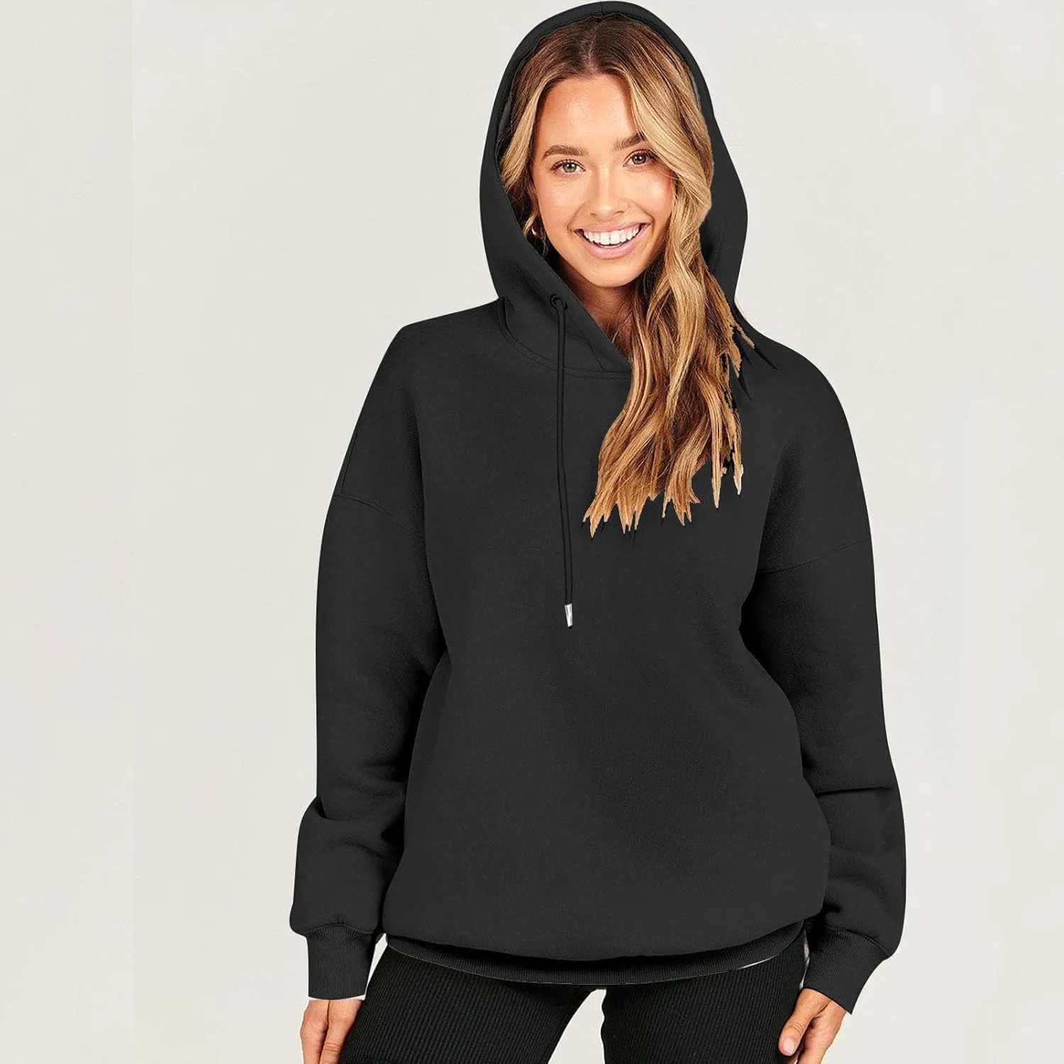 Oversized Hoodie For Women Fall 2023 Trendy y2k Hoodies Long Sleeve Hooded Drawstring Pullover Sweatshirts