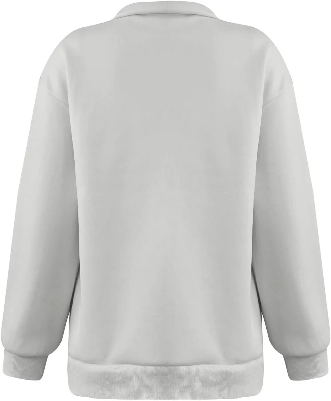 Oversized Zip Up Sweatshirts For Women 2023 Fall Fashion Outfits Casual Quarter Zip Long Sleeve Pullover Hoodies