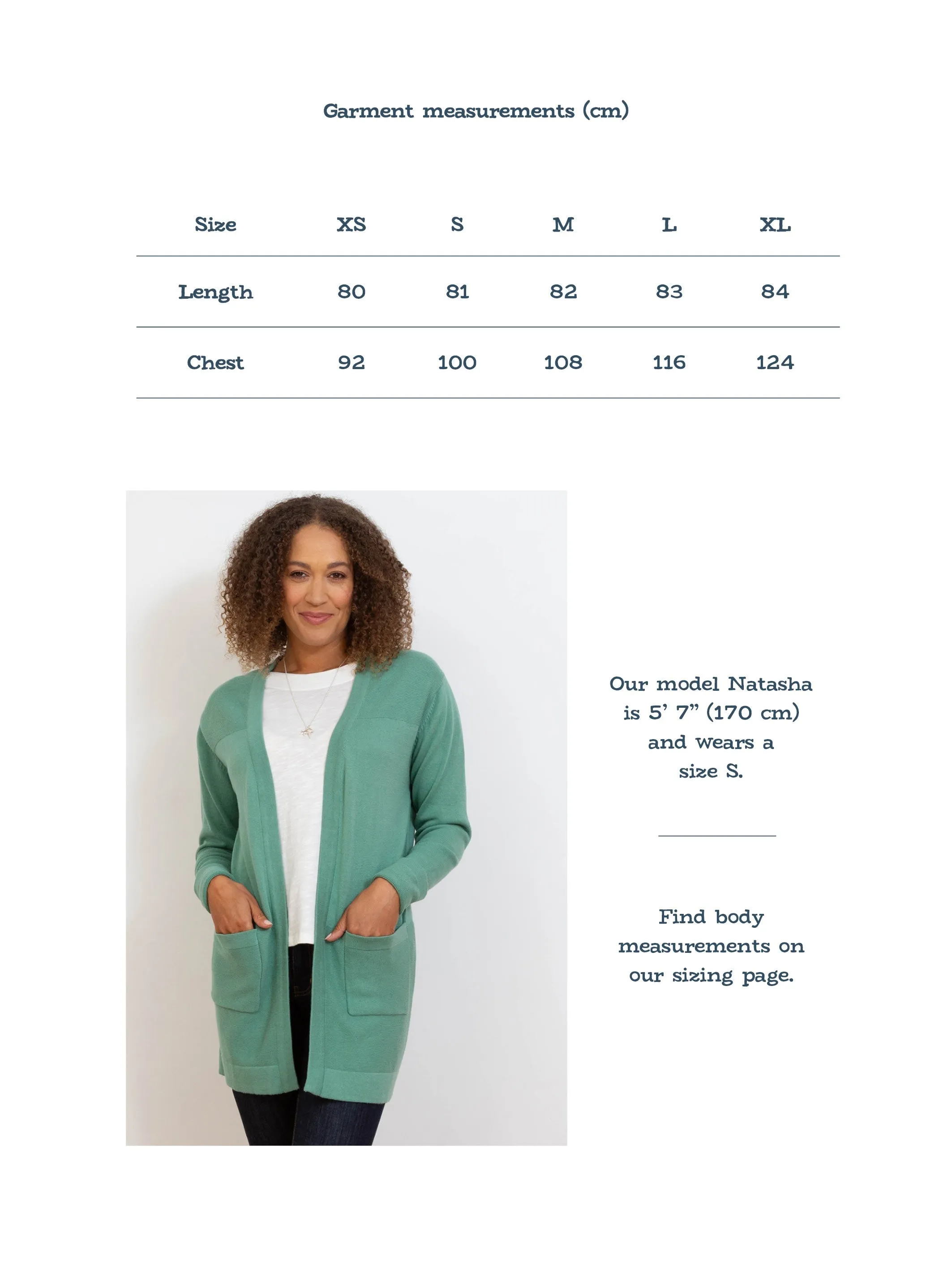 Parley longline knit cardigan