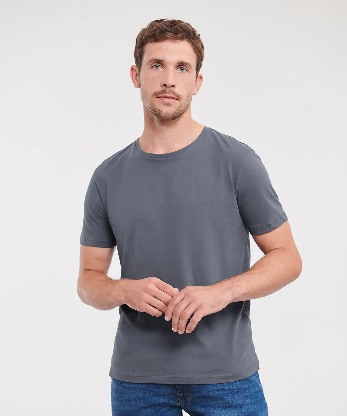 Pure organic tee | Light Oxford