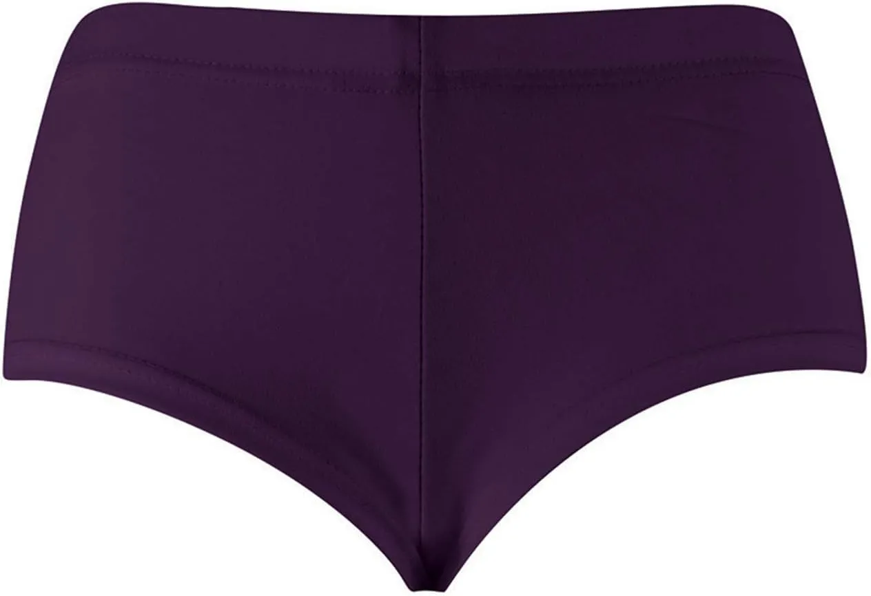 Scrunch Butt Yoga Shorts - Low Rise Solid Ruched Skimpy Booty Basketball Workout Shorts