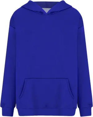 SHAOBGE Womens Fall Oversized Sweatshirts Fleece Hoodies Long Sleeve Shirts Pullover Winter Clothes with Pocket