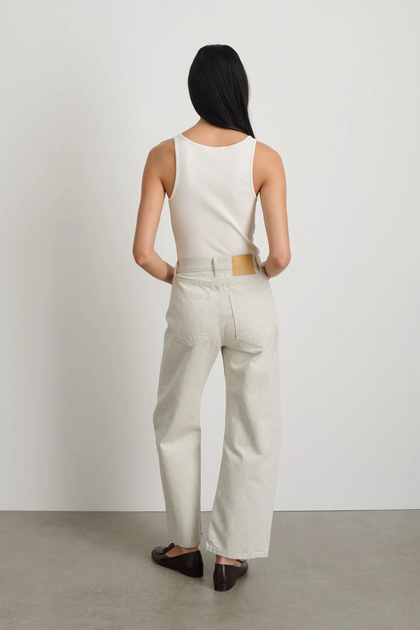 Slim Lasso Jean Moon Rinse