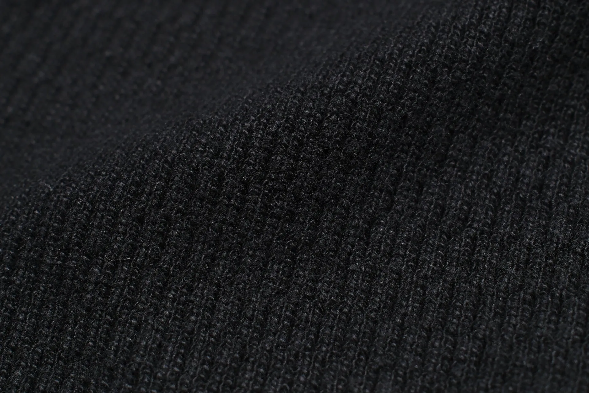 Stevenson Overall Co. Heavyweight Waffle Thermal Sweatshirt (Black)