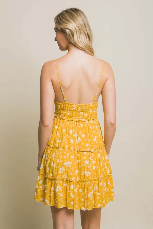 THE FIONA DRESS IN YELLOW