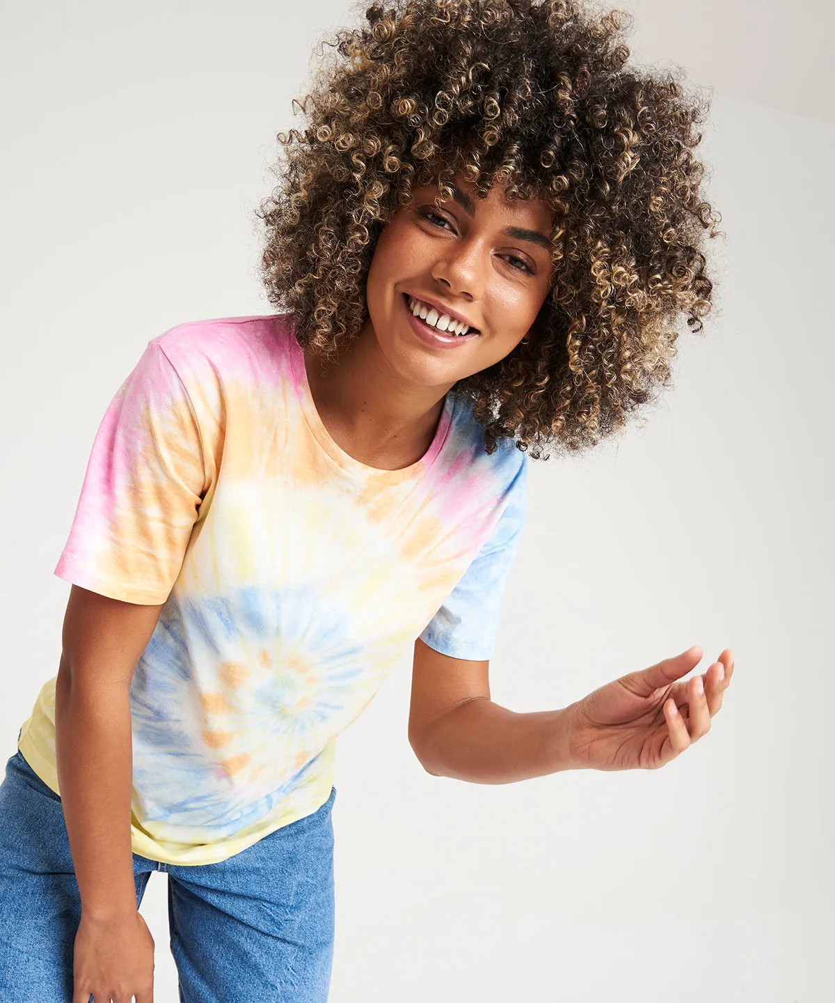 Tie-dye T | Pastel Sunset Dip