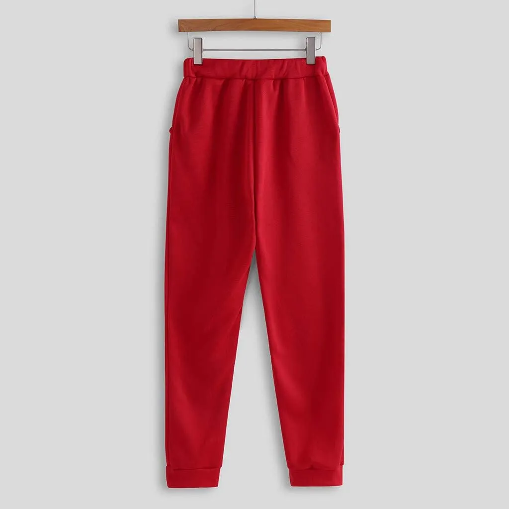 Women's 2 Piece Outfits Long Sleeve Crewneck Comfy Loungewear Jogger Sweatsuit Sets Sweatsuits