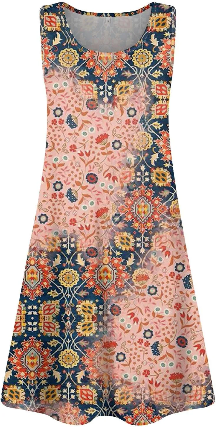 Women's Casual Dresses, Short Sleeve Tie V Neck Ruffled Midi Flowy Dress Women's V Neck Short Sleeve Summer Maxi Dress