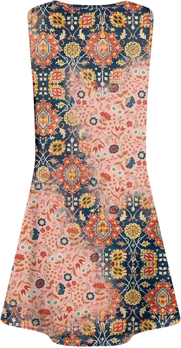Women's Casual Dresses, Short Sleeve Tie V Neck Ruffled Midi Flowy Dress Women's V Neck Short Sleeve Summer Maxi Dress