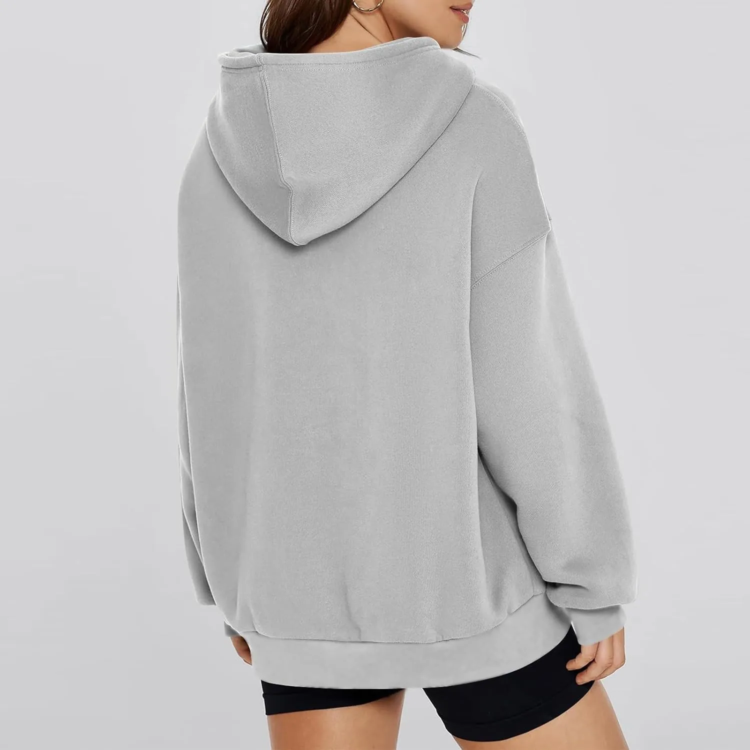 Womens Hoodies Oversized Sweatshirts Pullover Fleece Sweaters Long Sleeve Winter Fall Outfits Fashion Y2k Clothes