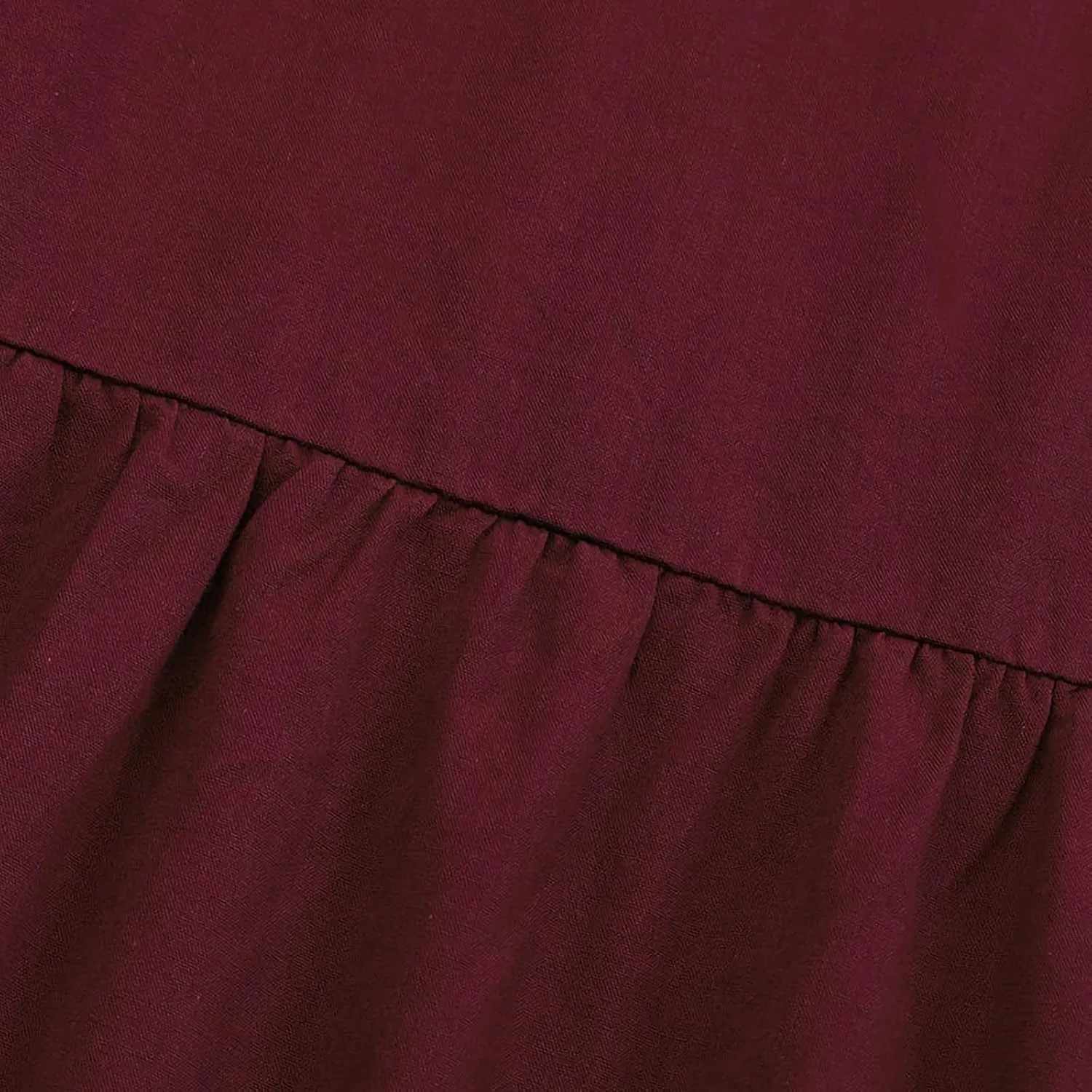 Womens Midi Skirts Elastic Waist Pleated Skirt A Line Flowy Swing Tiered Long Skirt Casual FAL Winter Maxi Skirt